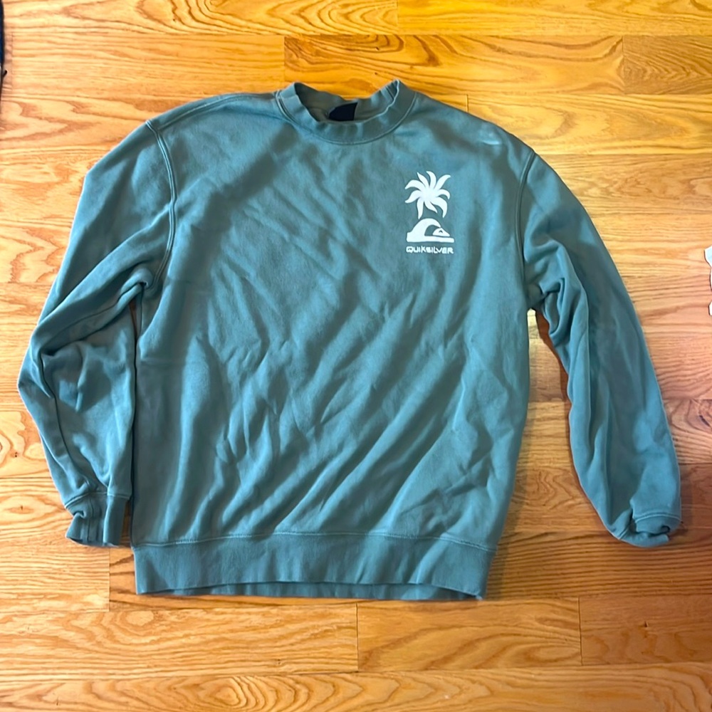Quick Silver Green Crewneck